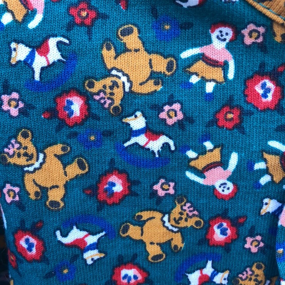 Esprit Teddy Horse Rocker Doll Print One Piece - Picture 2 of 7